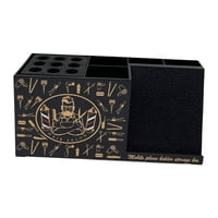Magideal - Organizador De Estación De Salón, Organizador De Almacenamiento De Salón, Caja De Almacenamiento Grande, Organizador De Barbería, Soporte Para Negro
