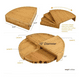 thumbnail image 3 of Tabla Picoteo Cóctel Madera Geométrica, 3 of 3
