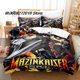thumbnail image 1 of v711 Bed Sheets Kawaii Mazinger Z Bedding Set Single Twin Full Queen King Size Bed Set Aldult Kid Bedroom Duvetcover Sets Anime Bed Sheet Set 3-Piece Bedding Set (1 Duvet Cover + 2 Pillow Shams) Bed S, 1 of 5
