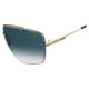 thumbnail image 3 of Gafas De Sol 1016 s Dorado azul 64mm, 3 of 3