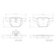 thumbnail image 2 of Pastillas Freno Para Auto 325d 2004-2013 Trasero, 2 of 3