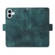thumbnail image 3 of Carcasa FOXDOCK iPhone 16 de cuero PU, diseño acolchado clásico, protección contra caídas y rayones, 3 of 5