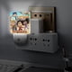 thumbnail image 5 of Equipo Zenko Go Luz nocturna LED con sensor de anochecer a amanecer para dormitorio, baño, pasillo, escaleras - Lámpara LED nocturna de enchufe, 0.5W - 1 pieza, 5 of 6