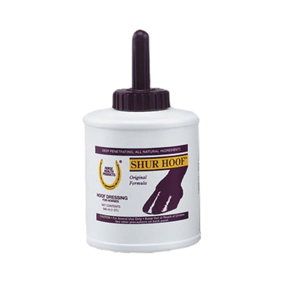 Hidratante para cascos de caballo Shur Hoof Horse Health 946 ml con brocha