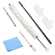 thumbnail image 5 of Juego de pinceles de limpieza de algodón para flauta ligera y portátil: accesorios prácticos para mantener tu instrumento en perfectas condiciones. blanco, 5 of 5