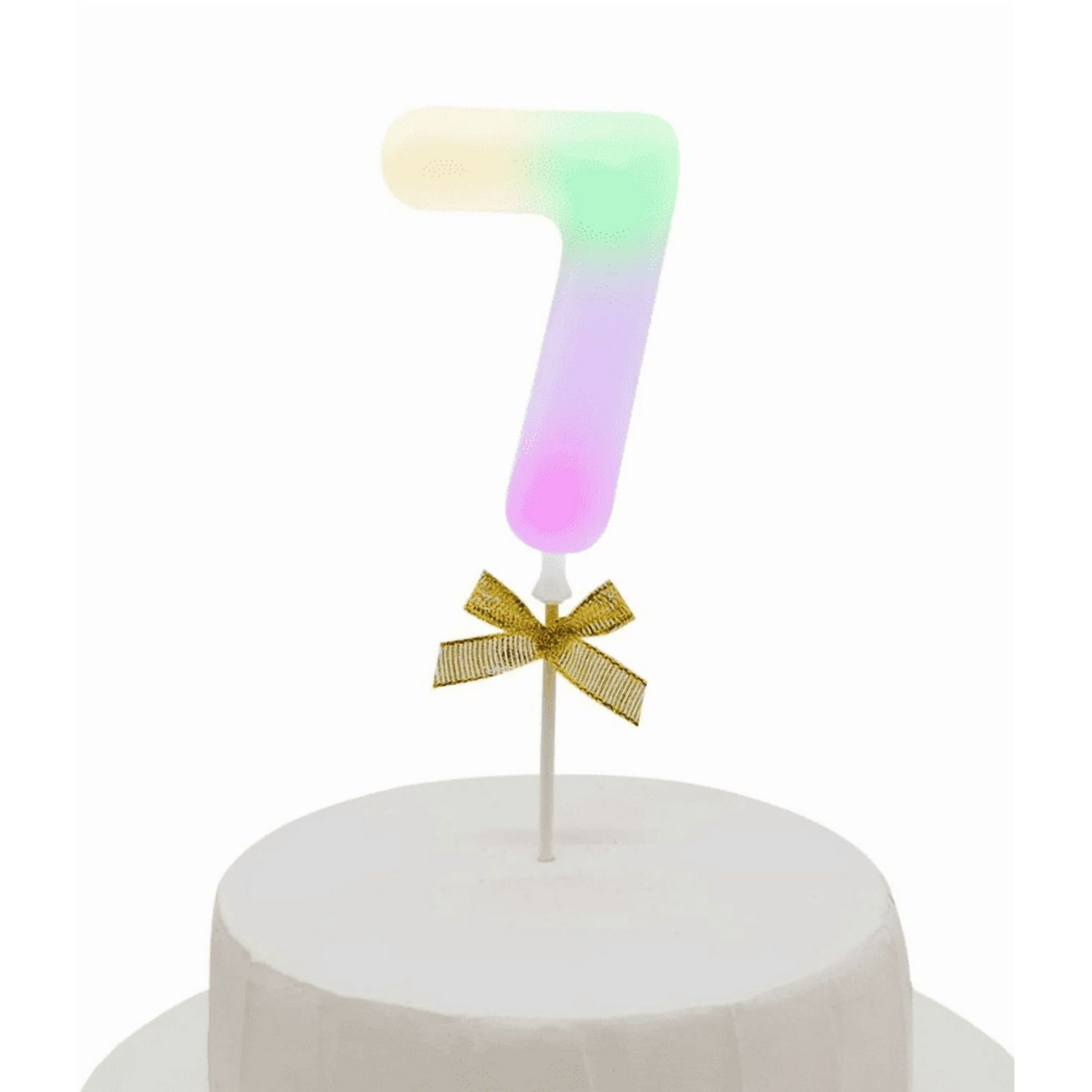 Genérico - Topper Torta Numeral Led 7