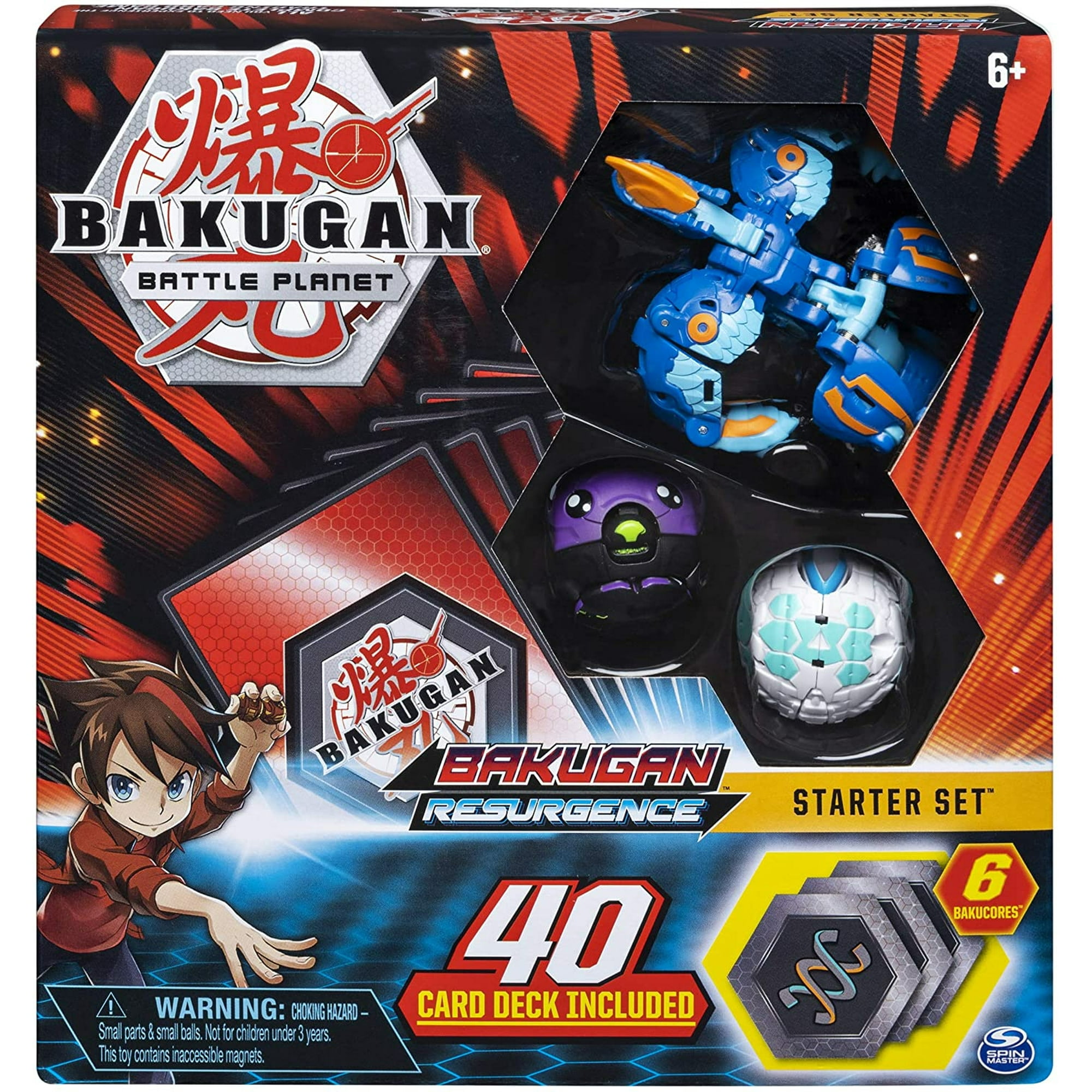 Bakugan, Battle Brawlers Starter Set Con Criaturas Transform Bakugan Bakugan