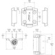 thumbnail image 5 of Bisagras de puerta D&D Technologies TruClose Regular Duty TCA1L2S3BTS, 5 of 8