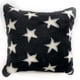 thumbnail image 1 of Cojín Plutus Brands Plutus Stars blanco y negro, 1 of 3