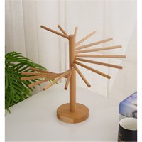 Xusx111 - Estante De Secado De Fideos Caseros Plegable De Madera Estante De Secado De Pasta Colgante Para Cocina Del Hogar