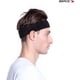 thumbnail image 4 of Paquete de 3 bandas deportivas para el sudor para hombres y mujeres. Banda de algodón absorbente de humedad para tenis, baloncesto, correr, gimnasio y hacer ejercicio., 4 of 7