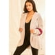 thumbnail image 1 of Chaqueta con Capucha de Lana de Manga Larga con Bloques de Color y Bolsillo, 1 of 7