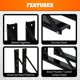thumbnail image 3 of Soporte de Montaje Buyers Products 46 cm Negro – Pack de 2, 3 of 7