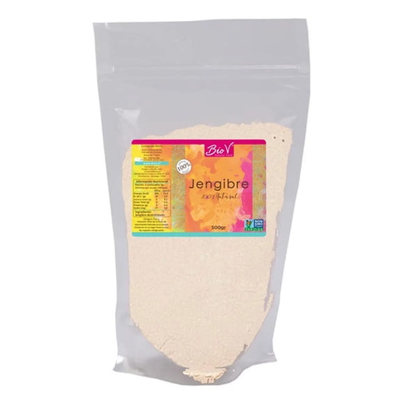 Jengibre En Polvo Sin Gluten Vegano 500g Bio V