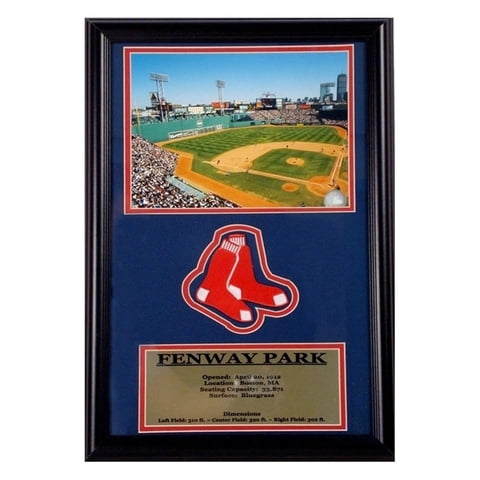 Marco Para Placa Fotográfica Encore Select Mlb Boston Red Sox Fenway Park