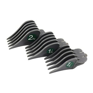 Genérico - Peines De Límite Para Cortapelos De 3 Piezas 32 Mm 38 Mm 51 Mm Accesorio De Protección De Corte Gris