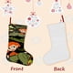 thumbnail image 3 of Kim Possible Tema: Calcetines de Navidad, fino lino blanco para colgar en escaleras y chimenea, decoración navideña para el hogar, regalo de Navidad.54cm×38cm, 3 of 5