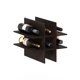 thumbnail image 1 of Inserto para cubo Furinno organizador de 9 compartimentos negro roble oscuro, 1 of 8