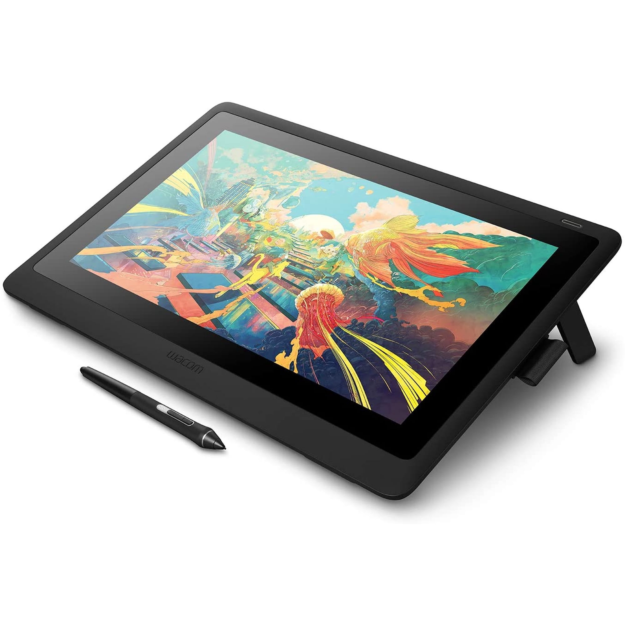 Tableta De Dibujo Wacom Cintiq 16 Dtk1660k0a 1920x1080