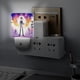 thumbnail image 5 of Jentry Chau contra el Inframundo Luz nocturna LED con sensor de anochecer a amanecer para dormitorio, baño, pasillo, escaleras - Lámpara LED nocturna de enchufe, 0.5W - 1 pieza, 5 of 6