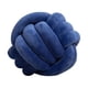thumbnail image 1 of Almohada De Bola De Nudo Suave, Almohada Redonda Hecha A Mano Para Oficina, Sala De Estar, Azul, 1 of 5