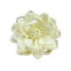 thumbnail image 3 of Broche de flores de tela, elegante broche para el cabello con flores, broche de flores de satén de color rosa para fiestas, banquetes, accesorios de r Beige, 3 of 5