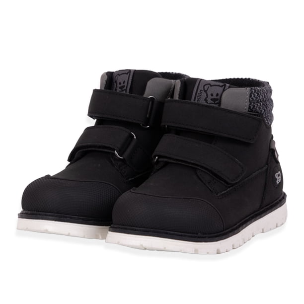 Botin Bebé Niño Negro Pillin