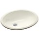 thumbnail image 1 of Lavabo de baño KOHLER K-2209-96 Caxton 17 ovalado bajo encimera, 1 of 3