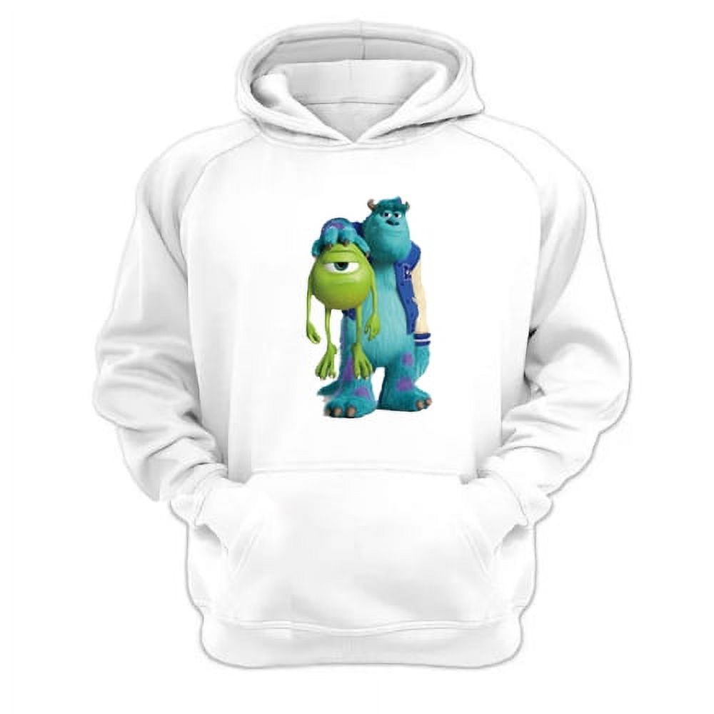 Genérico - Polerón Canguro Fabrica De Monstruos Blanco Talla Xl Unisex