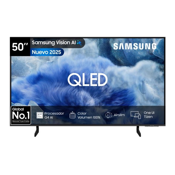 Televisor 50" QLED 4K UHD Vision IA 50Q8FAA Smart TV Samsung