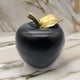 thumbnail image 3 of Figura Adorno De Manzana Negra Decorativa En Resina Moderna negro, 3 of 4