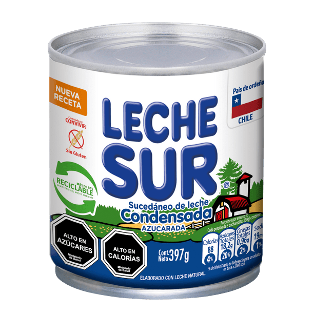 Pack X4 Sucedáneo De Leche Condensada Lata 397g