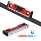 thumbnail image 3 of Nivel de torpedo digital RISEPRO DL135N de 25,4 cm con transportador, 3 of 6