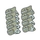thumbnail image 3 of Juego De 9 Fundas De Hierro Para Golf, Para Deportes Al Aire Libre, Resistentes Al Desgaste, Para Palos De Golf, Color Gris, 3 of 5