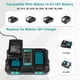 thumbnail image 3 of Cargador Dual Rapido DC18RD 14.4V18V para Makita 18V, 3 of 3
