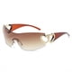 thumbnail image 1 of one-piece Gradient Lens Y2K Sunglasses for Women and Men - Heart Design, Hollow Temple, UV400 Protection, 1 of 5