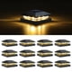 thumbnail image 1 of Luces Solares Para Postes 4x4 Impermeables Blanco Cálido Paquete De 12, 1 of 6