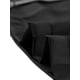 thumbnail image 5 of INSPIRE CHIC Conjunto de Pijama de Satén para Hombre de Manga Corta con Botones a Rayas Ropa de Dormir Sedosa Conjunto de Pantalones Cortos XL Negro, 5 of 5