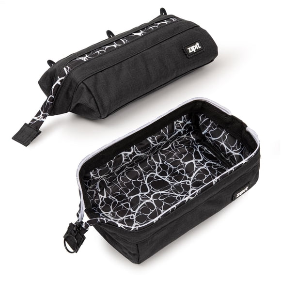 Estuche ZIPIT Grande Negro 19x11x7 cm