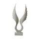 thumbnail image 1 of Estatua Ala Escultura Abstracta Minimalista Resina, 1 of 3