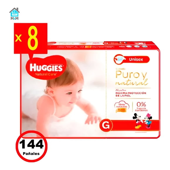 PANAL HUGGIES NATURAL CARE G18