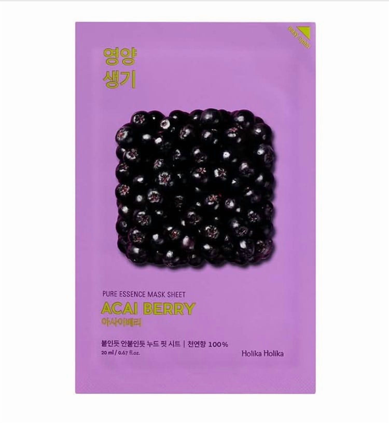 Holika Holika - Mascarila Facial De Acai Holika Cosmética Coreana