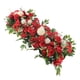 thumbnail image 4 of de flores artificiales para boda, decoración de fondo colgante, arreglo Floral, planta de exhibición para recepción, ventana de , rojo, 4 of 5