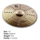 thumbnail image 2 of Basura Crash Cymbal Zildjian S de 16 pulgadas, 2 of 7