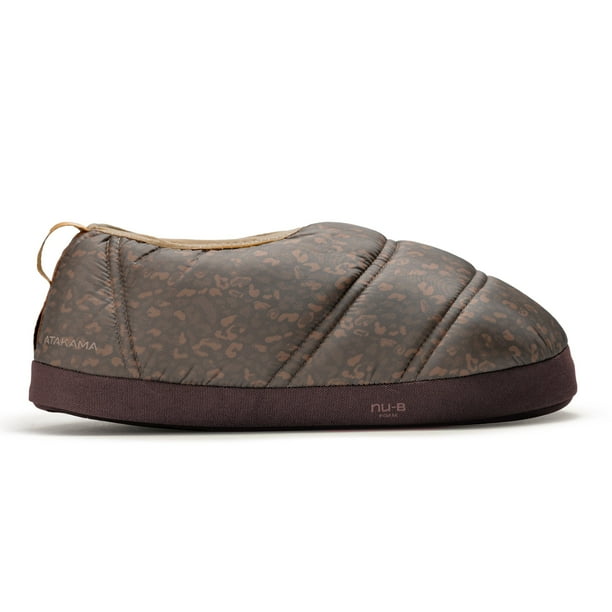 Pantufla Térmica Futaleufú Café Animal Print Atakama Outdoor