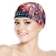 thumbnail image 5 of Crisis en tierras infinitas Gorro de Natación de Licra, Gorro de Baño de Tela Cómoda, Gorro Elástico Antideslizante para Hombres, Mujeres y Niños, 5 of 6
