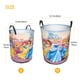 thumbnail image 5 of Princesas Disney Cesta de lavandería de gran capacidad redonda con asa, bolsa para ropa sucia plegable, almacenamiento para dormitorio, baño y lavadero 44x35 cm, 5 of 6