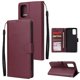 thumbnail image 1 of Funda Cartera para Samsung Galaxy S20 Plus con Tarjetero, Soporte y Cordón - Protección Rojo, 1 of 5