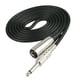 thumbnail image 3 of XLR Macho A 6.35 Mm 1/4 "Mono Macho Micrófono Convertidor De Audio OFC Cable 1.5m, 3 of 3