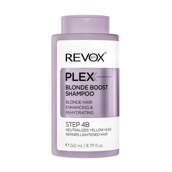 Shampoo Neutralizador Paso 4 Cabello Rubio Revox Plex 260ml
